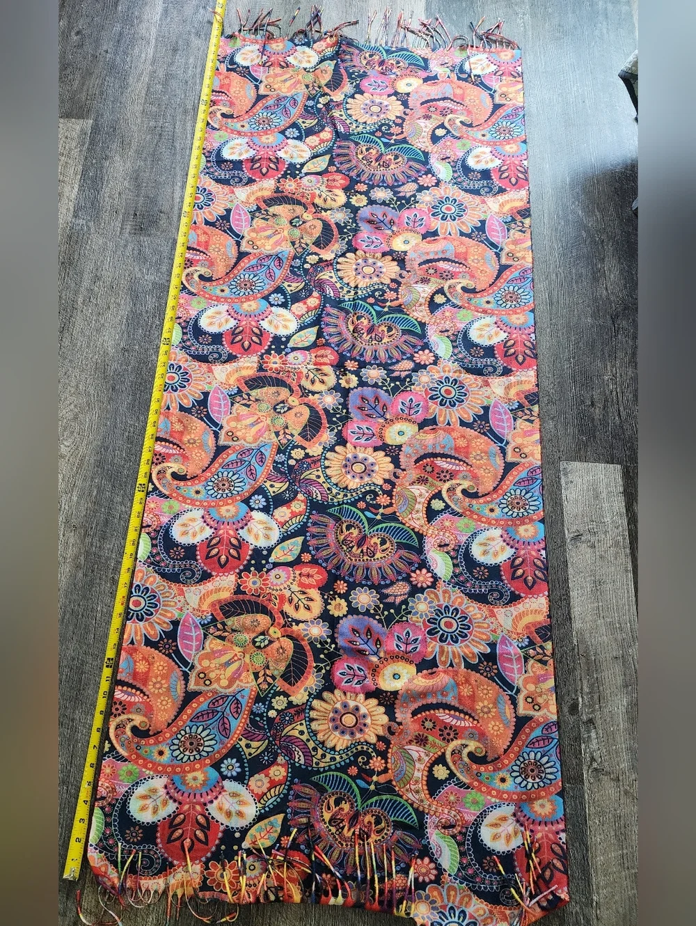 Squares with Concentric Circles by Wassily Kandinsky | Reversable Scarf - Picture 9 of 9